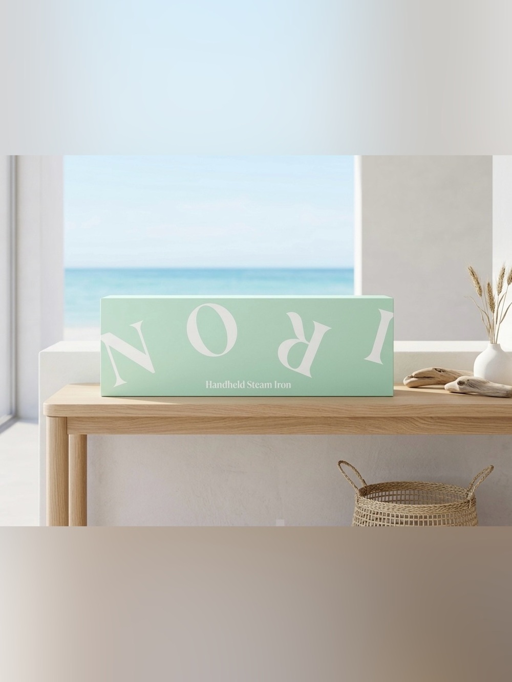 MINT Green Nori Handheld Steam Iron